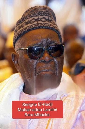 6. Serigne Mouhamadou Lamine Bara Mbacké